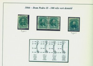 BRAZIL 1866/88  EMPIRE - Dom Pedro small specialized collection