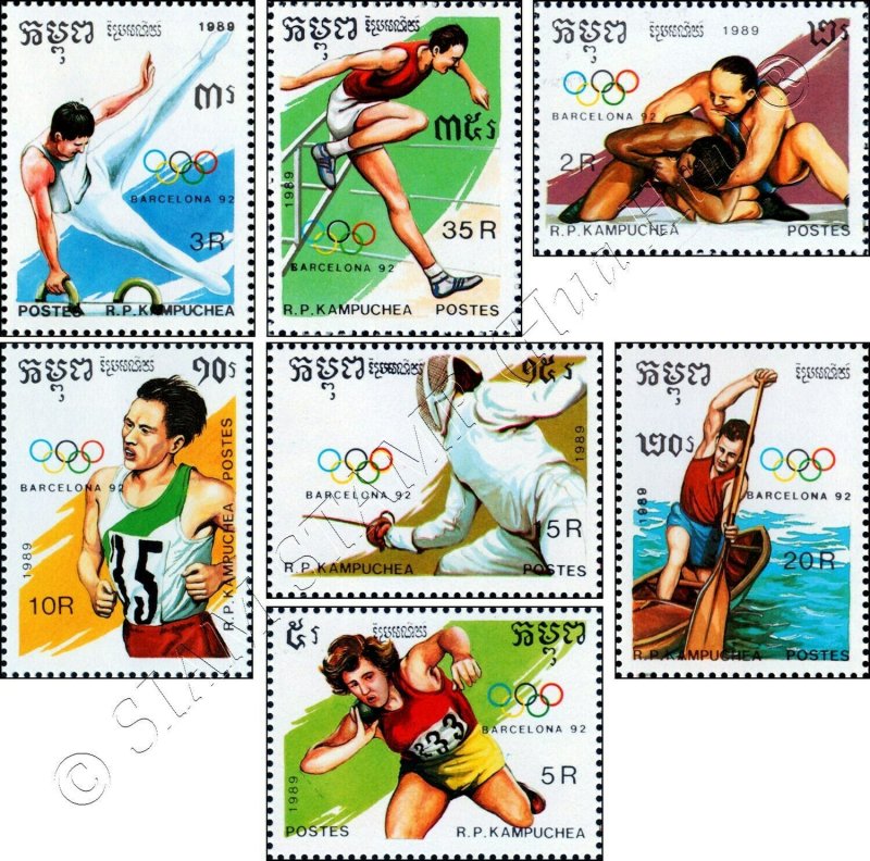 Olympic Summer Games 1992, Barcelona (I) (MNH)