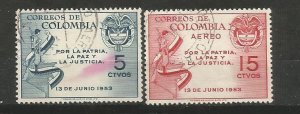 COLUMBIA - #622 , C 255 USED