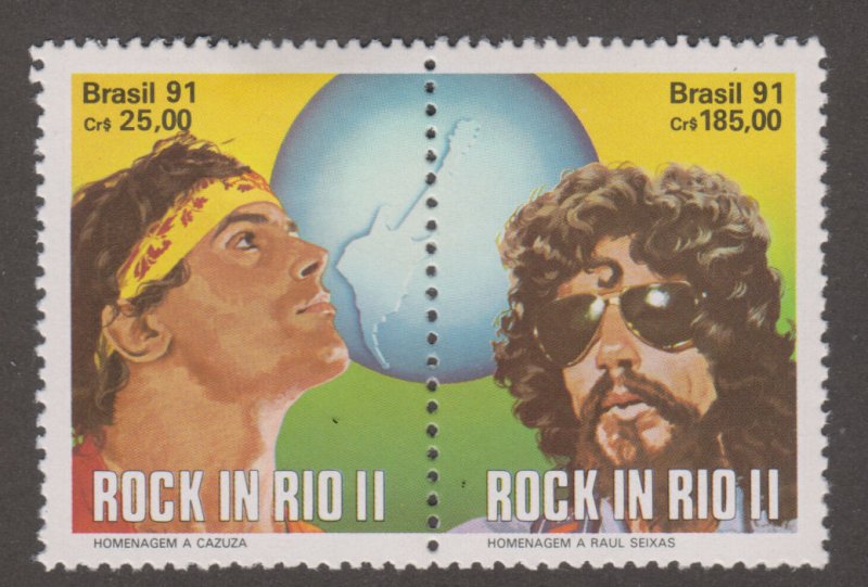 Brazil 2299a Rock in Rio II 1991