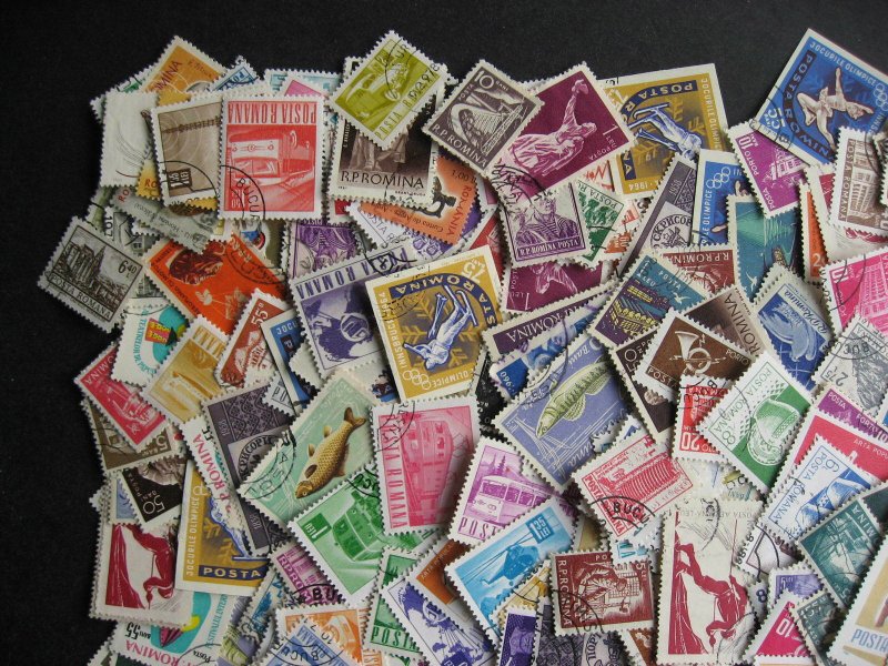 Hoard breakup mixture 400 Romania. Duplicates & mixed condition