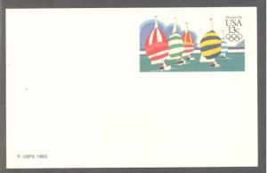 U. S.  Sc # UX100 mint NH (DT-3)