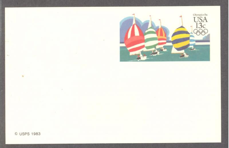 U. S.  Sc # UX100 mint NH (DT-3)