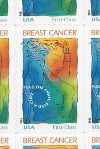 USA B1 Semi-Postal Stamp Breast Cancer