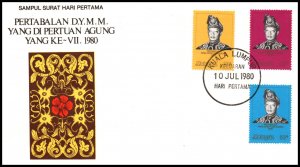 Malaysia 204-206 U/A FDC