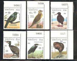 Laos 973-8 MNH 199 Birds