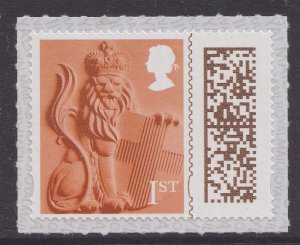 GB Country Definitive England Crowned Lion 1st single MNH 2022