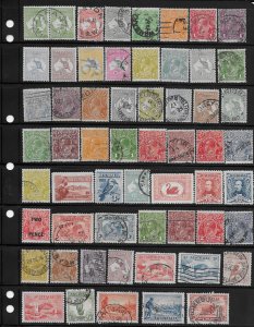 Australia Stamps Collection/Lot 1913-1946 SCV $2014