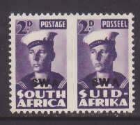 South-West Africa-Sc#147- id6-unused og NH 2p Sailor-1942-45-