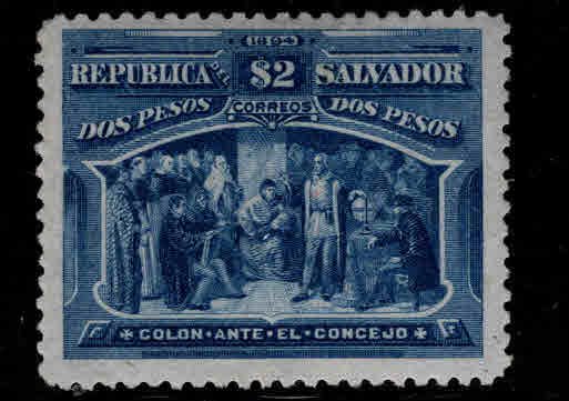 El Salvador Scott 101 MH* stamp