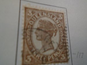 Australia  :  Queensland  #  117  used