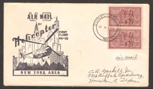 Air Mail  First Flight via Helicopter (5)