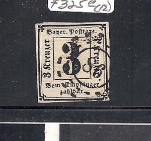 Germany (Bavaria), J1, Postage Due Single,**Used**