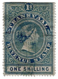 (I.B) Transvaal Revenue : Duty Stamp 1/-