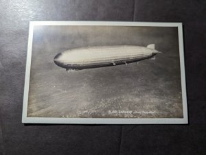 1929 Switzerland Zeppelin Airmail PPC Postcard Cover St Gallen to Luzan