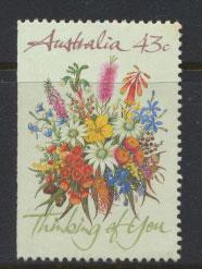 Australia SG 1231  Used imperf left margin from booklet 