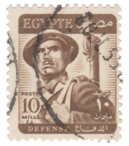 EGYPT 1953 STAMP SCOTT # 327. USED. # 3