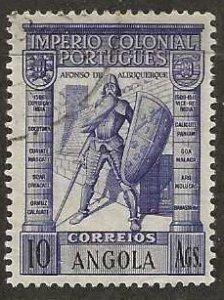 Angola 290, used, 1938, (a587)