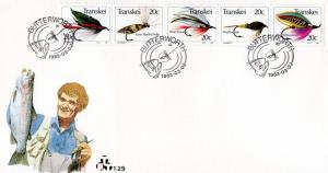 Transkei - 1983 Fishing Flies FDC SG 116-120