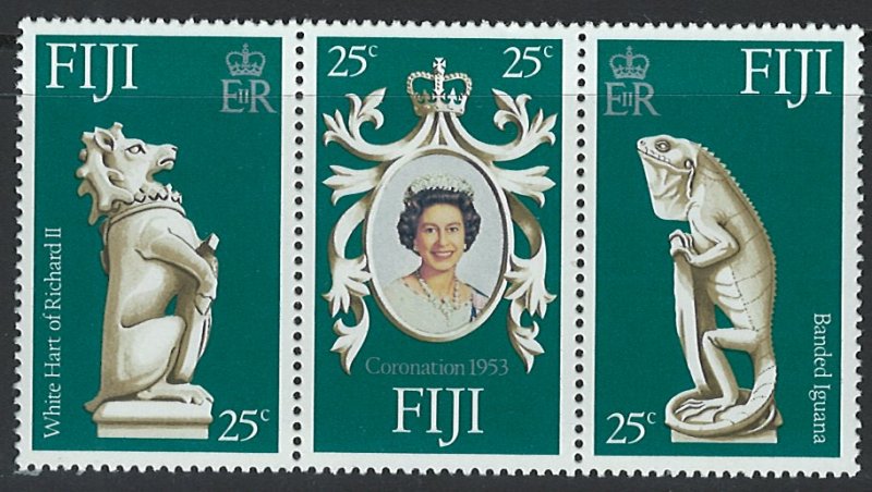 Fiji Scott 384a-c MNH! QEll!