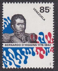 Venezuela # 1233, Bernardo O'Higgins, NH, 1/2 Cat.