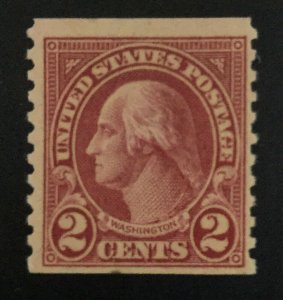 MOMEN: US STAMPS #599A MINT OG H LOT #51392