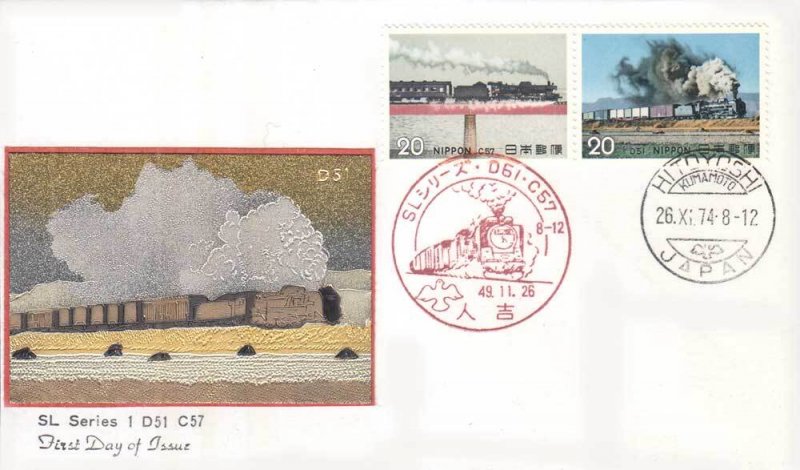Japan Scott 1189a Unaddressed.