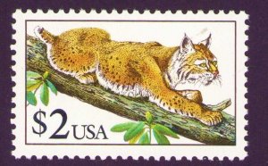 # 2482 Bob Cat $2.00  Stamp MNH