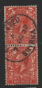 Great Britain Sc#162 x 2 Used in Turkey