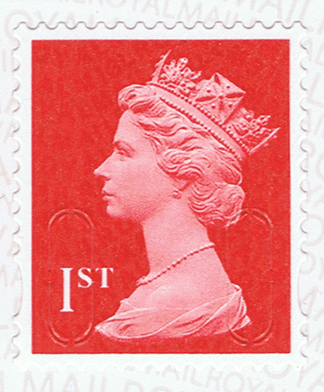 GB 2016 1st Royal Mail Red - SGU3028 (MSIL - M16L) SBP1 (PB-Up) (MB17)