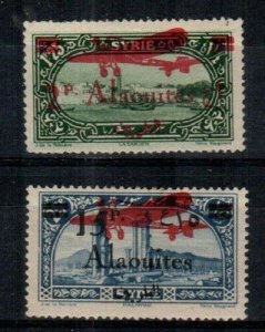 Alaouites Scott C20-21 Mint hinged (C20 blunt perfs) - CV $56.50