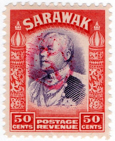 (I.B) Sarawak Revenue : Japanese Occupation OP 50c