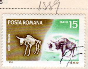 ROMANIA 1889 PREHISTORIC BISON
