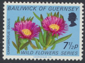 Guernsey SG 74  SC# 71 Wild Flowers Mint Never Hinged see scan 