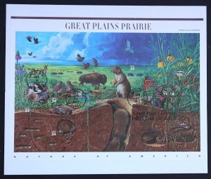 U.S. Used #3506 34c Great Plains Prairie First Day Cover