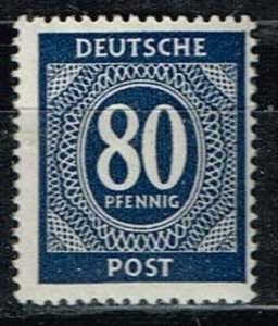 DDR 1946,Sc.#554 MNH/ used, 1st Allied Control Council Issue. Two color cv.€40