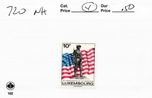 LUXEMBOURG  720   MNH