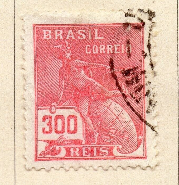 Brazil 1928 Early Issue Fine Used 300r. NW-16986