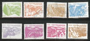 Nicaragua Scott 1298-1305 Used Agrarian Reform set