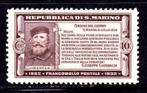 San Marino stamp #143, MNH OG, well centered,  CV $25.00