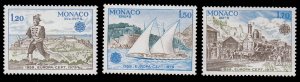 Monaco 1178 - 1180 MNH