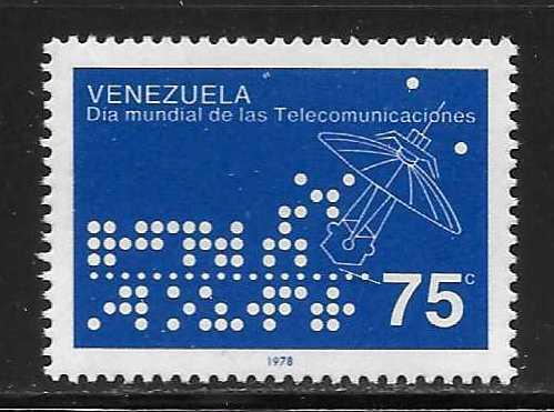 Venezuela 1181 World Telecommunications Day single MNH