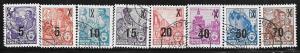 Germany-DDR #216-223 (U) CV $2.00