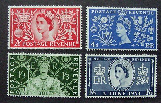 Great Britain, Scott 313-316, Mint Complete Set