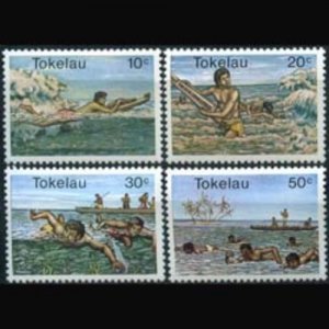 TOKELAU 1980 - Scott# 73-6 Water Sports Set of 4 NH