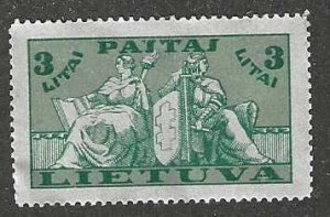 Lithuania 293  MNH SCV$.45