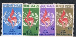 Togo 457-460 MNH Set UN (T0006)