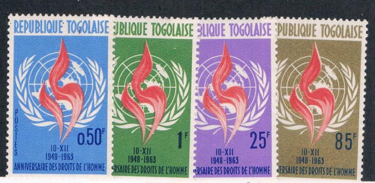 Togo 457-460 MNH Set UN (T0006)