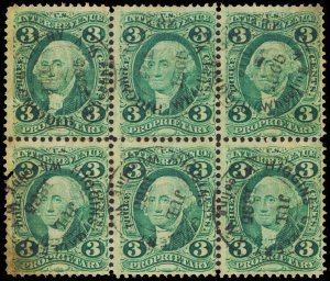 U.S. REV. FIRST ISSUE R18c  Used (ID # 116174)