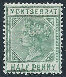 Montserrat, Sc #5, 1/2d Used